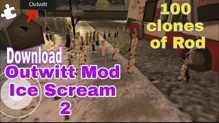 playing ice Scream 2 Outwitt mod menu Gameplay Mods