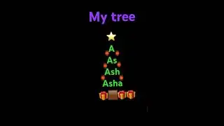 My Christmas tree 🎄