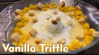 Vanilla Custard Triffle! Frozen dessert! Best Homemade dessert in 5 minutes!