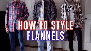 HOW TO STYLE: FLANNELS for FALL 2021 (Flannel Lookbook + Flannel Outfits)