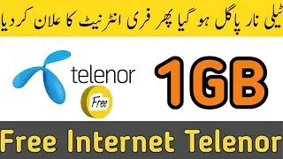 Telenor Free Internet 500 MB|Telenor Free Internet 2020|