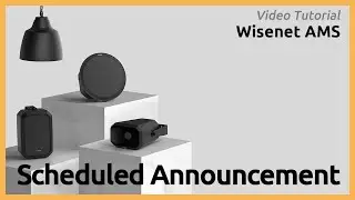 Wisenet AMS 06 Scheduled Announcement