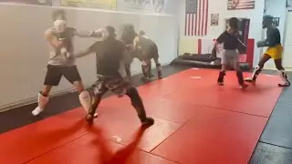 Back to Sparring! Kickboxing + Takedowns!