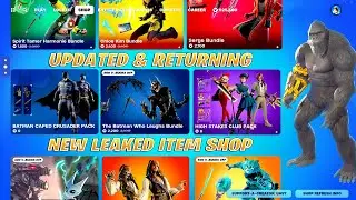 All New UPDATED & RETURNING Item Shops (KONG & MechaGodzilla, Encrypted Sets, DC Bundles, OLD Packs)