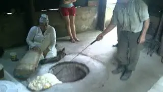 This is how traditional Lavash is made in Armenia
