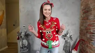 Świetlna i świetna choinka na ścianie
