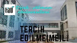 Türk-Alman Üniversitesi🎓 // kişisel fikrim..