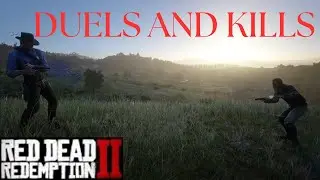 Arthur Morgan duels and kills - RDR2