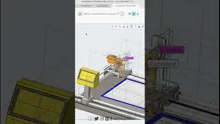 Plasma Laser cutting machine in CREO PARAMETRIC #design #shortvideo #shorts