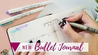 New 2021 Year Planner Setup with Goals and Lists