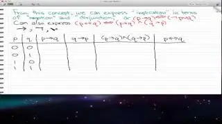 Discrete Math 1 -  Tutorial 19 -  Logical Equivalence