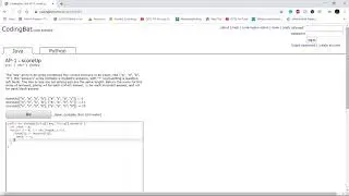 AP-1 (scoreUp) Java Tutorial || Codingbat.com