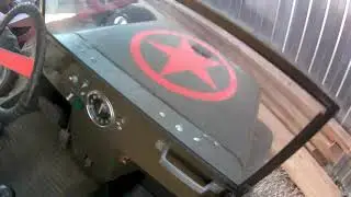 Homemade children's car Willys