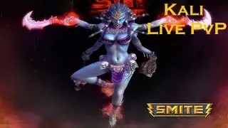 ϟSmite Betaϟ - Jungle Kali PvP Guide with Live Commentary - Match 2 of 2