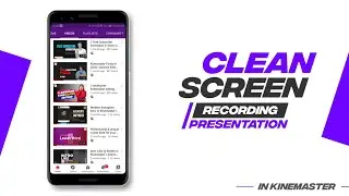 Screen recording Presentation like a PRO | Kinemaster Video Editing | AE
