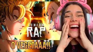 REACT | Goku Vs Majin Vegeta (Dragon Ball Z) | TALENTO E ORGULHO | Ishida & @OkabeOficial