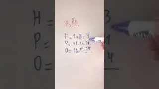 Masa o peso molecular del ácido fosfórico