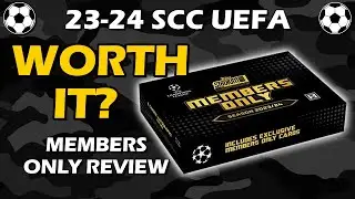 MEMBERS ONLY! 2023-24 Topps Stadium Club Chrome UEFA Breakers Delight Box Soccer Review