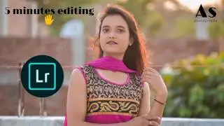 5 🖐️ minutes editing | Lightroom | simple editing