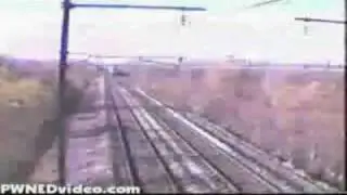 Close calls with trains