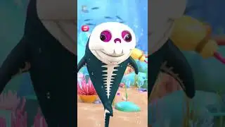 Halloween Baby Shark #shorts #nurseryrhymes #halloweencartoon #haloween