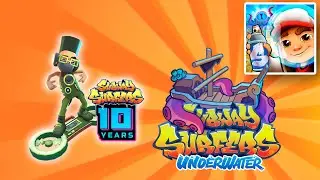 NEW TAG TIME ATTACK IN UNDERWATER WORLD 2024 SUBWAY SURFERS