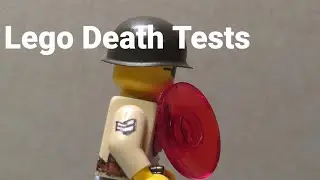 Lego WW1/WW2 - Death Tests | Stop Motion