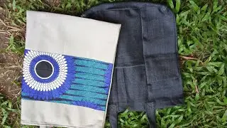THE MAKING DENIM TOTE BAG #delightbagcollection #okinluxury #bag #diy