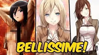 TOP 5 RAGAZZE PIÙ BELLE DI ATTACK ON TITAN - [Attack on Titan]