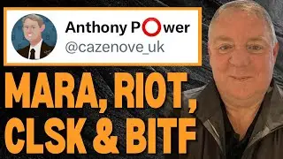 Top Bitcoin Mining Stocks | BTC Stocks to Watch Now | Anthony Power | MARA | RIOT | CLSK | BITF