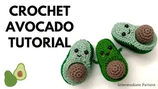 Need a Fidget Toy? Crochet Avocado with Removable Seed Tutorial