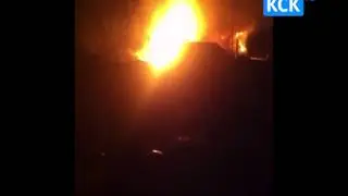 Ночное пламя уничтожило дома