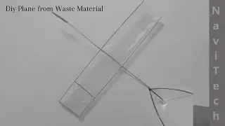 Diy Polythene plane | New plane design with waste material|