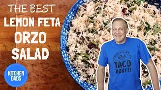 Lemon and Feta Orzo Salad - the perfect summer side