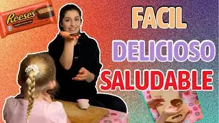 Receta de postre saludable con mi hija 🧁 | Charlas con mi hija