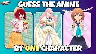 GUESS THE ANIME BY ONE CHARACTER #6 | ANIME QUIZ | 40 ANIMES