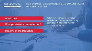 Taxes Explained   Understanding the Self Employed Health Care Insurance Deduction