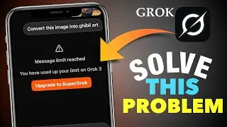 How To Fix Message Limit Reached in Grok App | INSTAGRAM Trending ghibli art