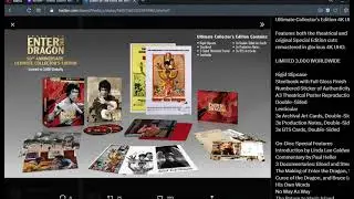 Enter the dragon 4k 50th anservsary limited edition...