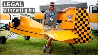 HOW is this LEGAL?! Badland Ultralight Aircraft - OSH25