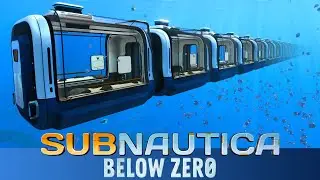 I Made A 500 Foot Long SeaTruck That Catches All The Fish In Subnautica Below Zero