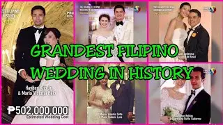 Top 10 Most Expensive Wedding In Phillippine History