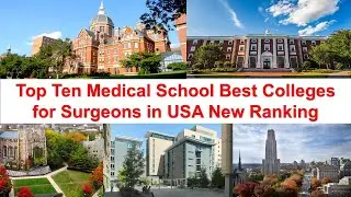Top Ten Medical School Best Colleges For Surgeon in USA New Ranking