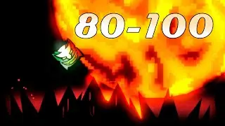 BloodLust 80-100% | Hardest Part | Geometry Dash