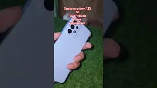 Samsung galaxy A33 5G Power volume button replacement