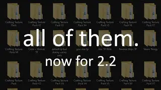 ALL of my Old TP's PORTED to 2.2!