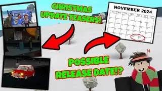 2nd Bloxburg Christmas update teaser and possible release date!?