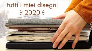 Cosa ho disegnato e dipinto in un anno
