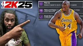 WHAT IF a CENTER Build had ALL these BADGES on NBA 2K25?!