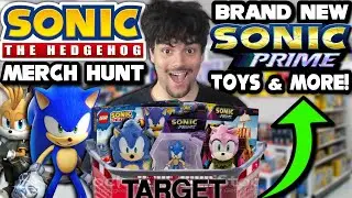 Sonic Merch Hunt - New Sonic Prime Toys & LEGO! (Figures, Plushies, Playsets & More)